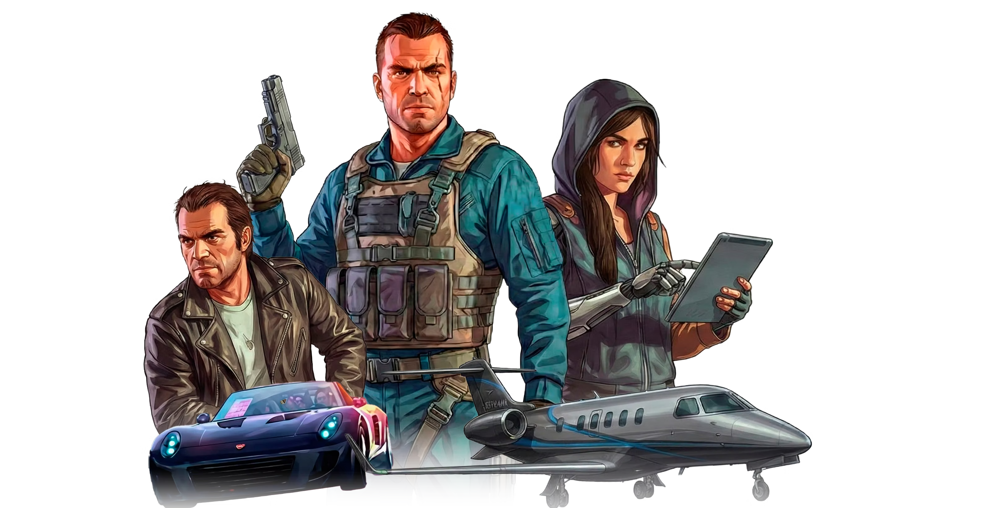 Personajes y Vehículos FiveM RP Mardel Studios